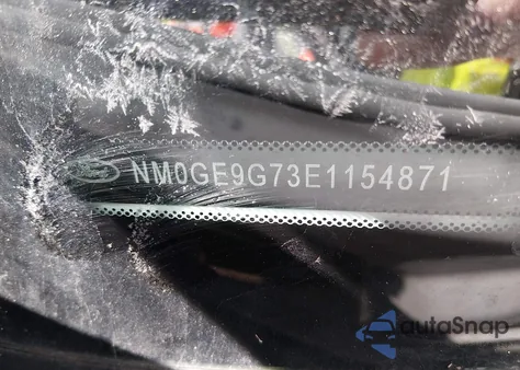 2014 Ford Transit Connect Titanium z USA, uszkodzony, nr VIN NM0GE9G73E1154871